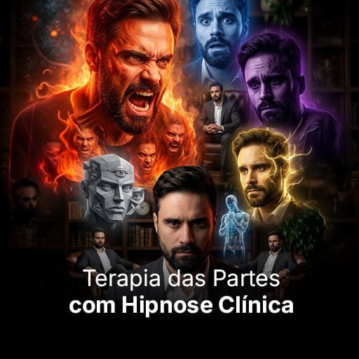 Renan Moura ensinando Terapia das Partes com Hipnose